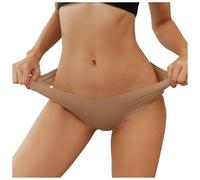 Culotte Femme sans Couture - Lot de 6 Strings Taille Haute Femme Culottes Confortables et Sensuelles en Microfibre Douce sous Les Vêtements