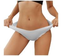 Culotte Femme sans Couture - Lot de 6 Strings Taille Haute Femme Culottes Confortables et Sensuelles en Microfibre Douce sous Les Vêtements