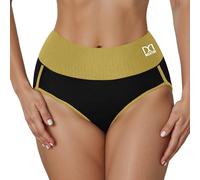 Culotte Femme sans Couture - sous-vêtements Femme Taille Haute Confortables et Respirants avec Couverture Intégrale et Ouvertures de Jambes Amples pour Un Maintien Doux