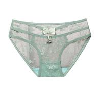 Culotte Femme sans Couture - sous-vêtements Femmes Élégants et Confortables en Dentelle Fine Modèle Triangle Taille Basse Dos Creux