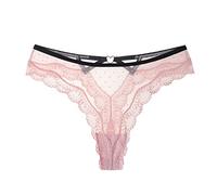 Culotte Femme Sexy Chic - Culotte String en Dentelle Féminine à Motif Cœur avec Taille Basse pour Un Soutien Confortable et Sensuel