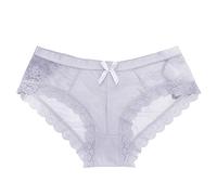 Culotte Femme Sexy Chic - Culottes Femmes en Dentelle Sensuelle avec Nœud Élégant pour Un Confort Quotidien et Une Séduction