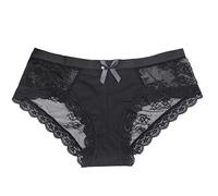 Culotte Femme Sexy Chic - Culottes Femmes en Dentelle Sensuelle avec Nœud Élégant pour Un Confort Quotidien et Une Séduction