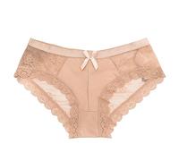 Culotte Femme Sexy Chic - Culottes Femmes en Dentelle Sensuelle avec Nœud Élégant pour Un Confort Quotidien et Une Séduction