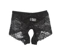 Culotte Femme Sexy Chic - Slip Femme à Dos Ouvert en Dentelle Transparente et Brodée pour Un Sommeil Confortable et Respirant avec Une Douceur Exceptionnelle