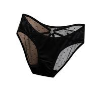 Culotte Femme Sexy Chic - sous-vêtements Femmes Dentelle Transparente Taille Basse Ajourée Confort Désir Entrejambe Coton Triangle Soie Satinée