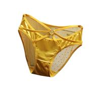 Culotte Femme Sexy Chic - sous-vêtements Femmes Dentelle Transparente Taille Basse Ajourée Confort Désir Entrejambe Coton Triangle Soie Satinée