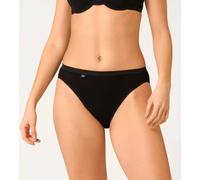 Sloggi Femme Culotte Basic+ Tai - Lot de 3 Noir (Black 0004) Taille 38