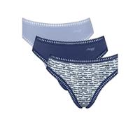Sloggi Culottes & slips femmes GO Crush High Leg – Pack de 3 Marine – Taille S