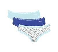 Culotte femme Sloggi Go Crush Hipster (x3) Bleu S