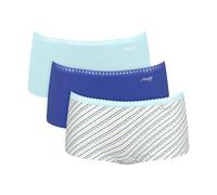 Culotte femme Sloggi Go Crush (x3) Bleu XL