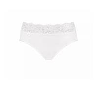 Sloggi Slip midi Romance femme uni blanc Taille 46