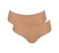 Sloggi Culotte Hipster Zero Feel 2.0 C2P Marron nostalgique M Lot de 2 Femmes