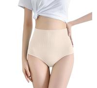Culotte Femme Taille Haute Effet Ventre Plat Et Taille Fine, Remontant De Fesses Puissant Antibactérien sans Couture Grande Taille, Design Brève, Culotte