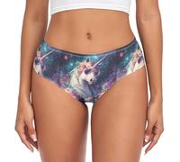 Culotte Femme Univers De La Galaxie des Fleurs Culotte Taille Basse XL