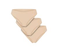 Culotte femme Urban Classics Lasercut Brazilian (x3) Beige XL