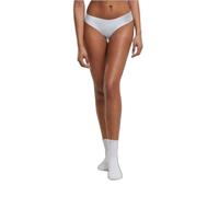 Culotte femme Urban Classics Lasercut Brazilian (x3) Blanc L