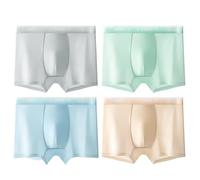 Culotte Fille 10 Ans - sous-Vêtements D'Été pour Garçons Shorts Légers Et Respirants pour La Croissance des Adolescents Coupe Confortable pour Les Collégiens Et Les Lycéens (Sky Blue2 17-18 Years)