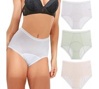 Culotte Fuite Urinaire Femme, Culotte Taille Haute en Coton Respirant et Anti-Fuite pour Femme, Culotte Incontinence pour Le Cycle Menstruel