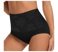 Culotte Gainante Femme Imprimé Panties sans Couture Taille Haute Ventre Plat Panty Body Shaper sous-vêtements Respirable Confortable