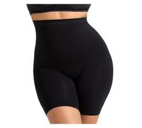 Culotte Gainante Femme Ventre Plat Femmes façonnage Shorts taille haute antidérapant ventre dame pantalon ascenseur hanche grande taille S-4XL corps façonnage sous-vêtements féminins(Black,XL-XXL)