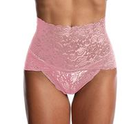 Culotte Gainante Femme Ventre Plat - Sexy Dentelle Maille Transparente Femmes sous-Vêtements Invisible sous-Vêtements Ventre Plat String Sculptantes Culotte Femme Gainante Amincissante Body Shaper