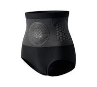Culotte gainante pour femme, taille haute, contrôle du ventre, pantalon cintré pour femmes, filles, dames, gym, yoga, Noir , XXL