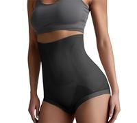 Culotte gainante pour femme - Taille haute - Contrôle du ventre - Sous-vêtements gainants - Legging gainant - Fort - Sans coutures - Culotte gainante - Cuisse - Jambes, Noir-4, 3XL