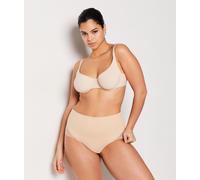 Culotte gainante taille haute détails dentelle - Maintien médium - Power Lace Bye - S - Beige - Femme - Etam