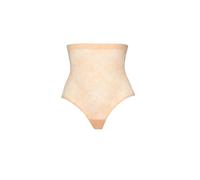 Culotte gainante taille haute en dentelle femme Bye Bra Beige 2XL