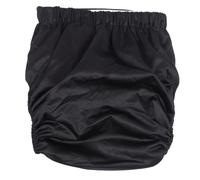 Culotte Lavable Anti-fuite pour Adulte, Taille Réglable, Noir | Molleton Doux, Intérieur Respirant, Usage Nocturne Discret, pour Adultes et Mamans Post-partum