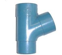 Culotte Mâle / Femelle simple PVC - 45° - Diamètre 125 mm WAVIN Gris G