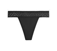 Culotte menstruelle 4 couches anti-fuites, string sexy for femme, sous-vêtement menstruel anti-fuites, culotte physiologique(Style2-black,XXL)