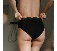 Culotte menstruelle dentelle bio xs noir