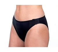 Culotte Menstruelle Détachable Réutilisable, Taille L - Lavable et Anti Fuite - Confort Hygiénique Femme, Protection Absorbante sans Couture - Flux Moyens, sous Vêtement Femmes Noir - Feel Natural