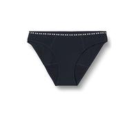 Dim Culotte menstruelle en coton bio – Lavable – Noir – Flux moyen – Taille ES 36-38/S