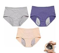 Culotte Menstruelle Flux Tres Abondant Taille Haute Culotte de Regle Hygiénique Absorbante Lot de3,Culotte Menstruelle Absorbante,Culotte Anti Fuite urinaire Femme Lavable,Culotte Fuite urinaire Femme