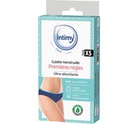 Culotte Menstruelle Premières Règles-Taille Xs-Culotte Menstruelle Ultra-Absorbante,Lavable & ,Tissu En Contact Avec La Peau Composé À 95% De Coton Biologique.[W376]