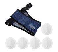 Culotte Menstruelle Réglable, Tissu Doux, 5 Inserts Absorbants | Absorption Renforcée, Respirante et Ajustée, Taille L, pour Femelle et Chiot, Bleu Ciel