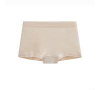 Culotte mi-haute hautement élastique pour femme en coton entrejambe sans couture et résistance légère aux fuites (teint peau XL)