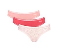 Culotte mini femme Sloggi Go Crush (x3) Rouge XL
