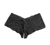 Culotte Ouverte Coquine Sexy Chic - TrèS Confortable Hipster Femme avec Ceintures éLastiques Culottes à Couverture ComplèTe Mesh Transparent Dentelle Culotte Sexy Ouvert Femme