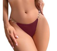 Culotte Personnalisée Tanga Gainante Femme Ventre Plat Coton Sexy String Noir De Pute Shorty Invisible Taille Haute Slip Sport Vêtement Slips pour Chic