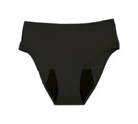 Doomoo Culotte post-partum Flowly – Ultra absorbante jusqu'à 12h, sans couture – Noir 3XL/4XL/5XL