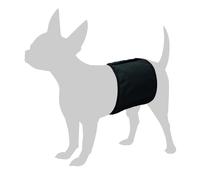 Culotte pour chien masculin Flamingo King Noir 90x30 cm