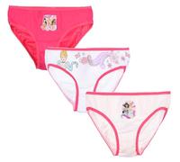 Culotte Princesse Disney Set 3 Pièces Slip Sous-vêtements pour Enfants 100% Coton en Boîte, multicolore, 6-8 ans