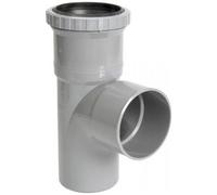 Culotte pvc 45° à joint de dilatation mâle-femelle - Ø 100 mm - BMT14 NICOLL