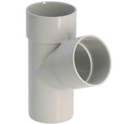 Culotte PVC 67°30 - Ø 80 mâle/femelle - gris