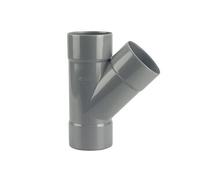 Culotte PVC double femelle 45° D125 - - 3026028