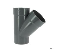 Culotte PVC mâle-femelle 45° Ø140